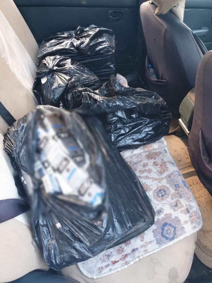 Gaziantep’te 4 bin 200 paket kaçak sigara ele geçirildi