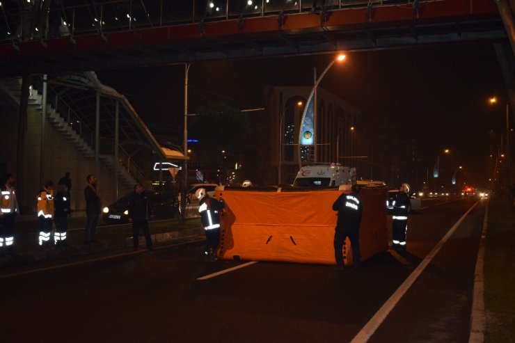 İtfaiyenin açtığı hava yastığı hayat kurtardı
