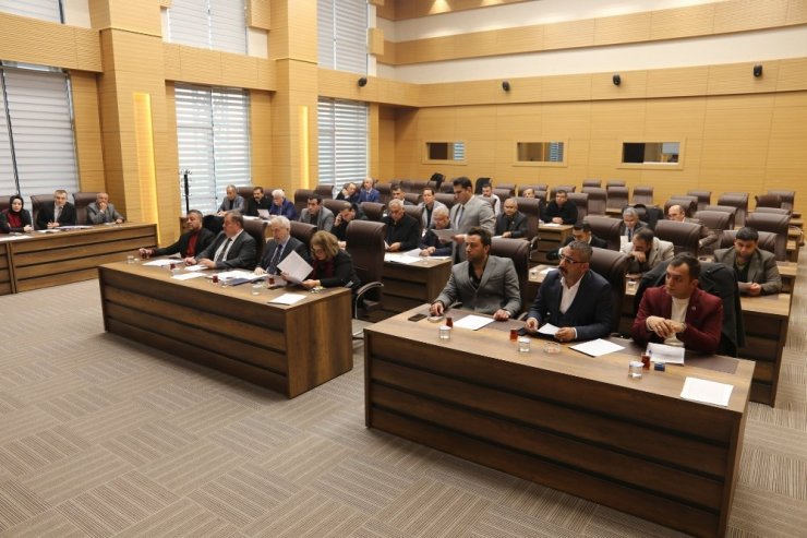Belediye meclisi yılın ilk toplantısını yaptı