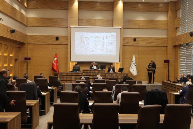 Belediye meclisi yılın ilk toplantısını yaptı
