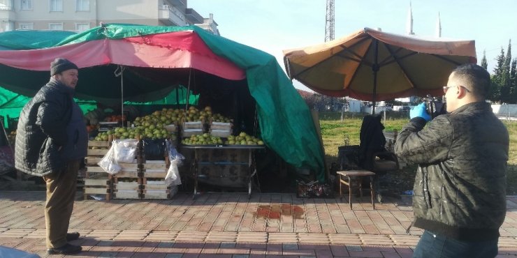 Önce tadına baktılar sonra çaldılar