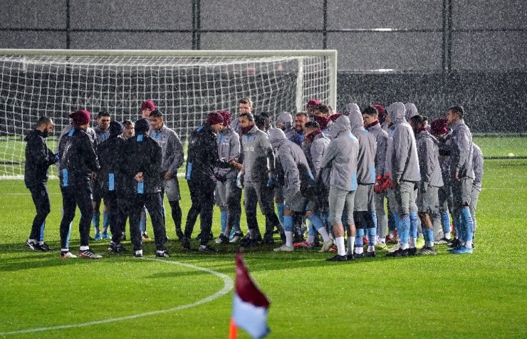 Trabzonspor’da hazırlıklar sürdü