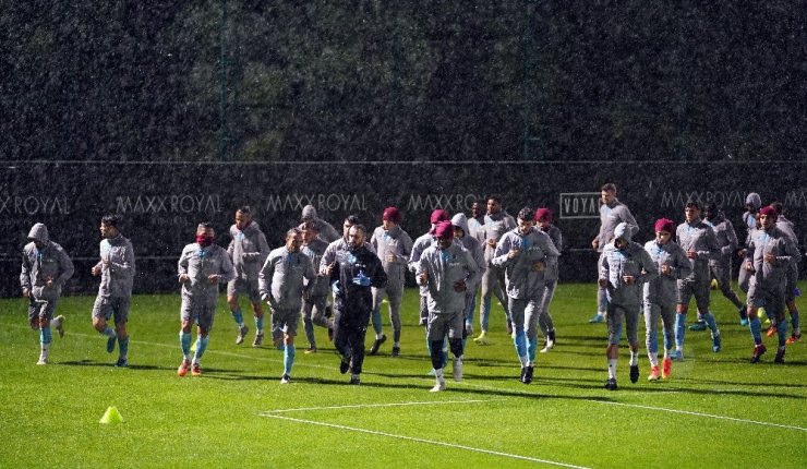 Trabzonspor’da hazırlıklar sürdü