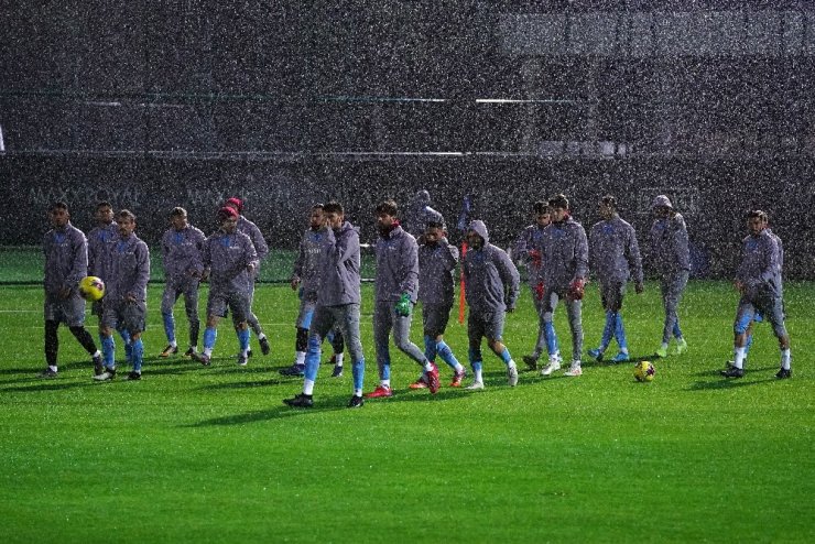Trabzonspor’da hazırlıklar sürdü