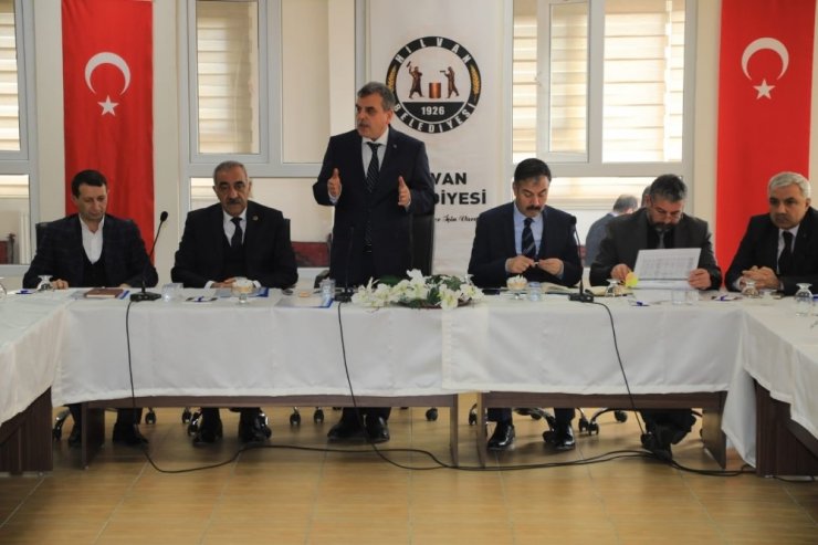 2020 yılında Hilvan’a yapılacak projeler görüşüldü