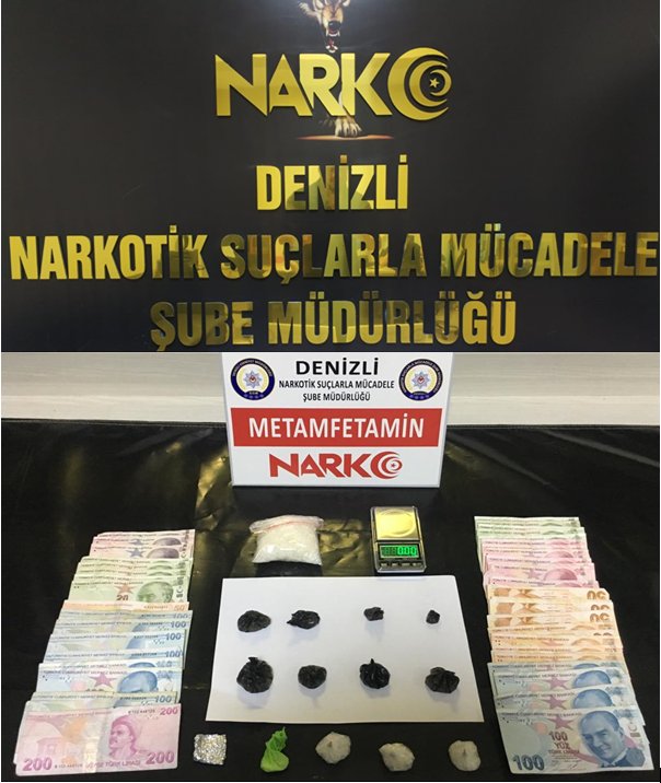 Denizli’de uyuşturucu operasyonları: 20 gözaltı