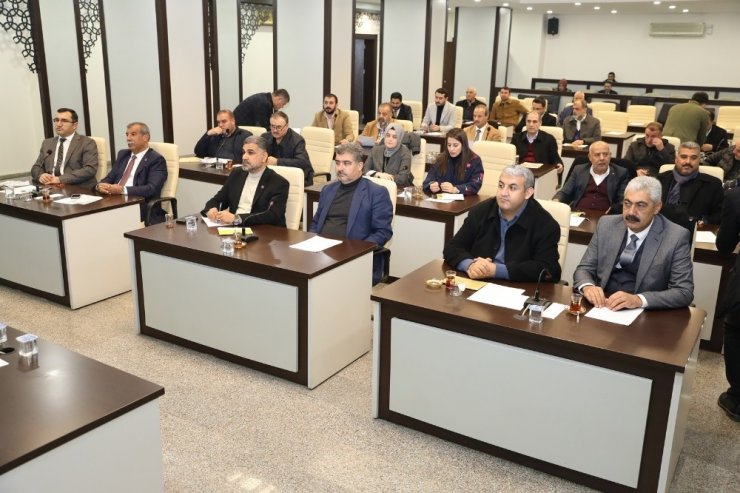 Haliliye Belediye Meclisi yılın ilk meclis toplantısı gerçekleştirdi