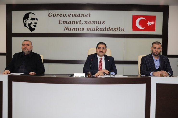 Haliliye Belediye Meclisi yılın ilk meclis toplantısı gerçekleştirdi
