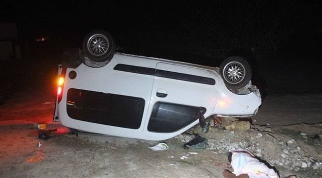 Takla atan araçtaki yaralılardan 2’si daha öldü