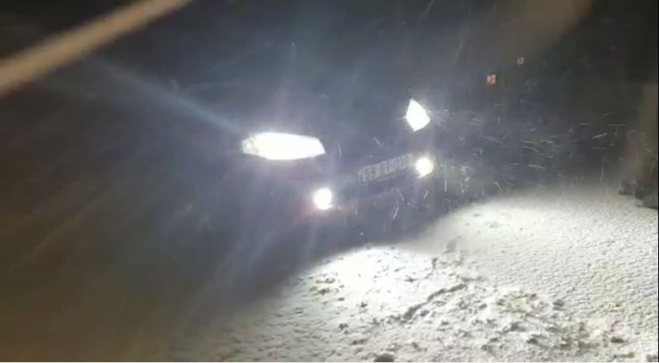 Tekirdağ’da ulaşıma kar engeli