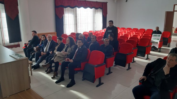Ulaş'ta TARSİM'den tanıtım ve bilgilendirme toplantısı