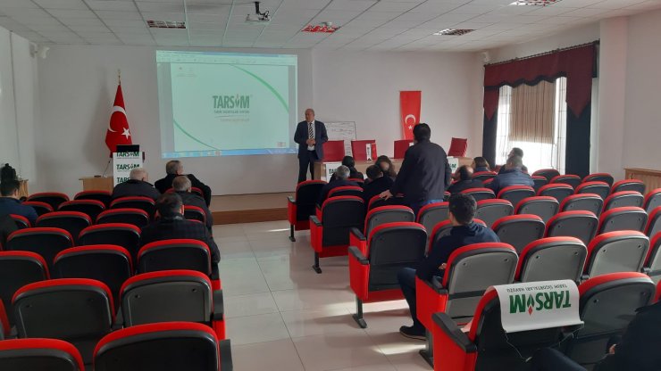 Ulaş'ta TARSİM'den tanıtım ve bilgilendirme toplantısı