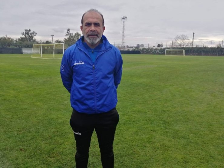 Yeşilyurt Belediyespor’da Gülerce takımının başında ilk çalışmaya çıktı