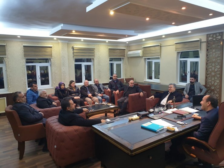 AK Parti Teşkilatından Mustafa İlmek'e hayırlı olsun ziyareti