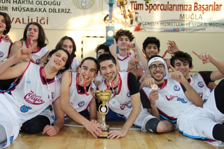 Basketbol Genç Erkekler İl Birinciliği müsabakaları Menteşe’de yapıldı