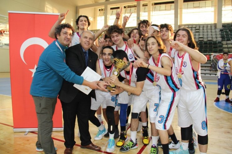 Basketbol Genç Erkekler İl Birinciliği müsabakaları Menteşe’de yapıldı