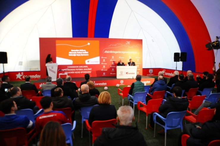 Corendon Airlines, Altınordu’nun ’Geleceğe Uçuş’ sponsoru oldu