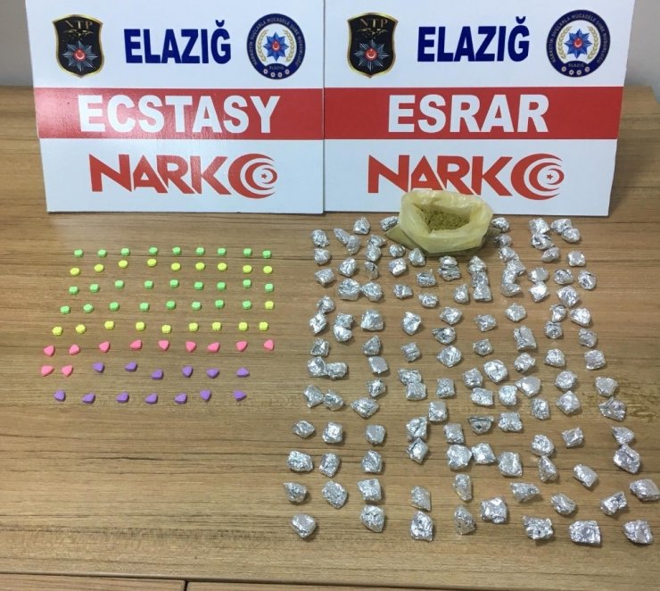 Elazığ’da uyuşturucu operasyonları: 6 şüpheli yakalandı