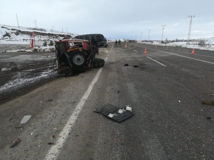 Gölova’da trafik kazası 2 yaralı