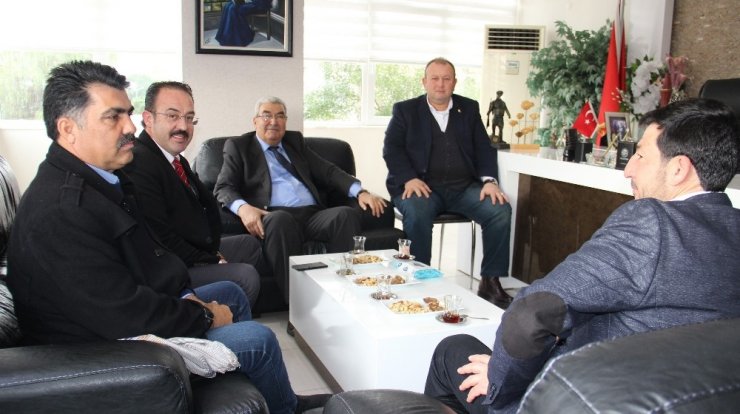 Bodrum ve Mumcular’dan Bölge Birliği Başkanı Saraç’a teşekkür ziyareti