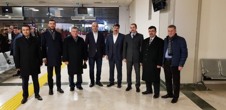 Gaziantepli halıcılar Almanya’ya uçtu