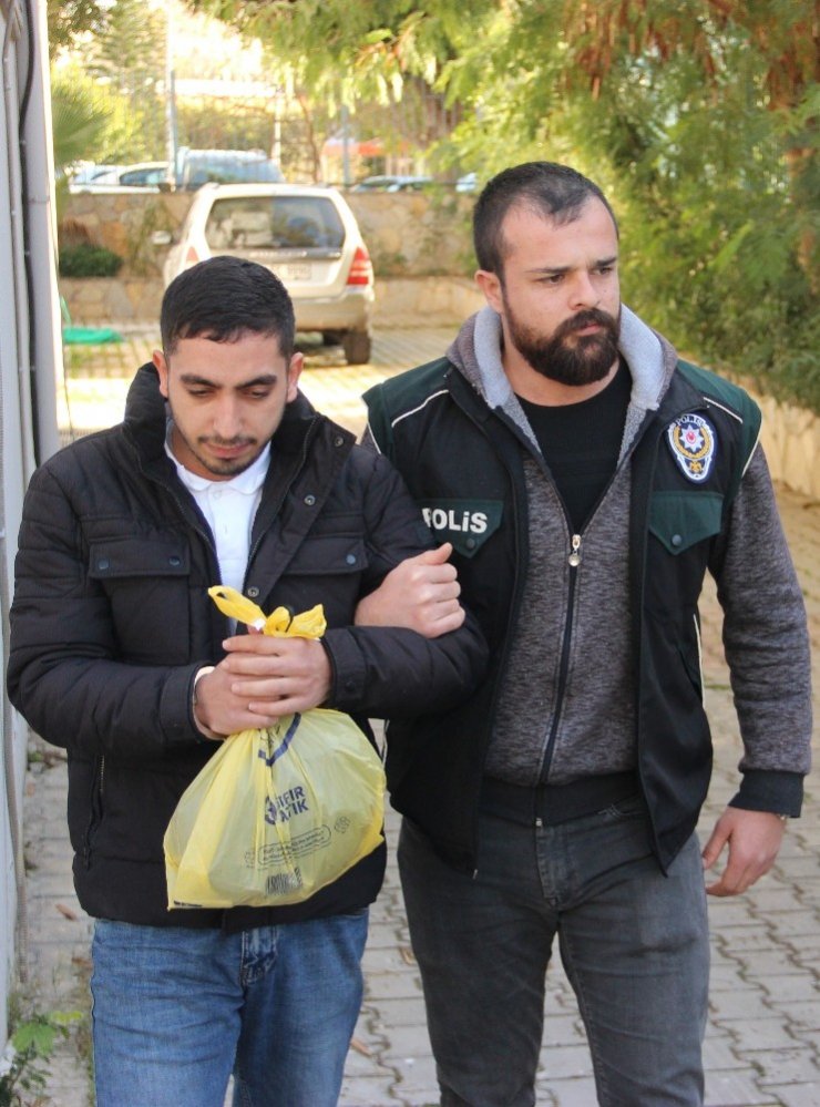 Alanya’da 241 adet uyuşturucuyla yakalanan şüpheli tutuklandı