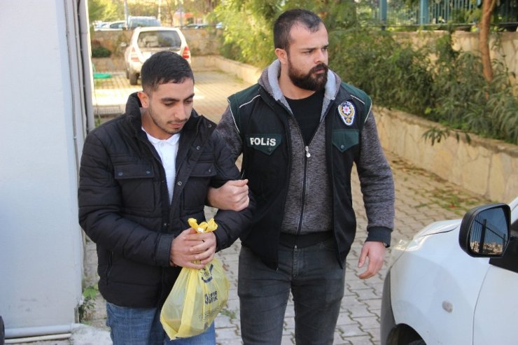 Alanya’da 241 adet uyuşturucuyla yakalanan şüpheli tutuklandı
