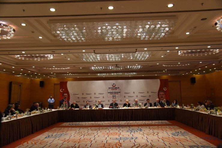 BBP Genel Başkanı Destici’den gündeme ilişkin değerlendirmeler