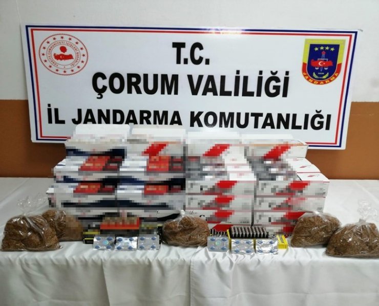 Çorum’da jandarma suçlulara göz açtırmadı