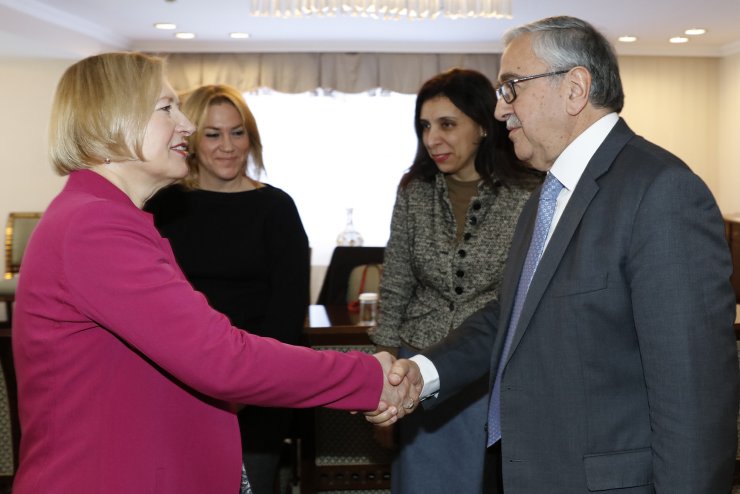 Cumhurbaşkanı Akıncı, BM Genel Sekreterinin Kıbrıs Özel Temsilcisi Spehar ile görüştü