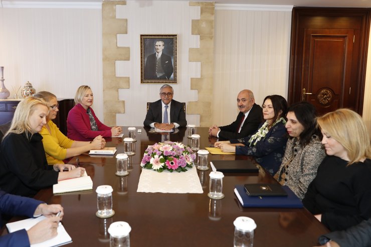 Cumhurbaşkanı Akıncı, BM Genel Sekreterinin Kıbrıs Özel Temsilcisi Spehar ile görüştü