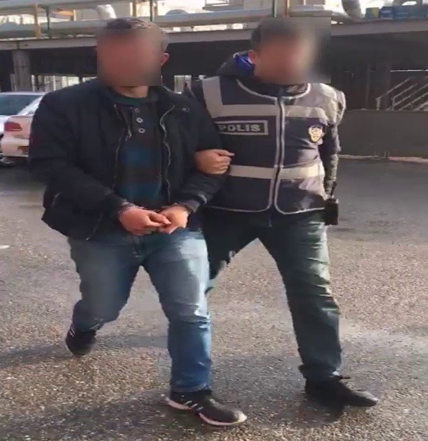 Hırsızlık şüphelisi önce kameraya sonra polise yakalandı