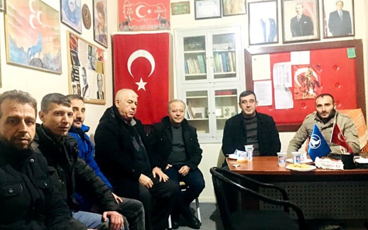 Havran’da MHP’den kaz etli pilav gecesi