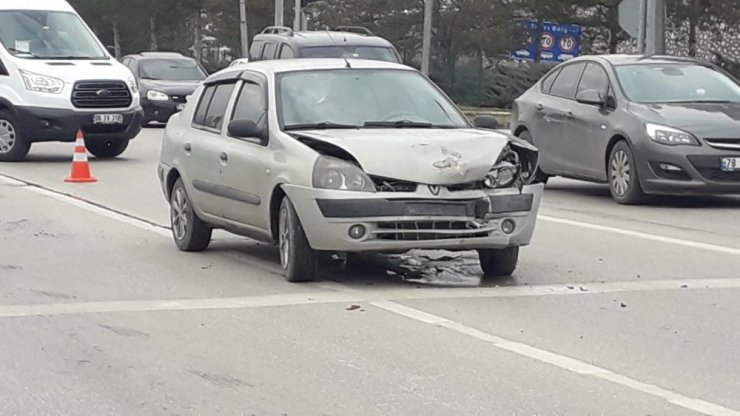 Karabük’te trafik kazası: 2 yaralı