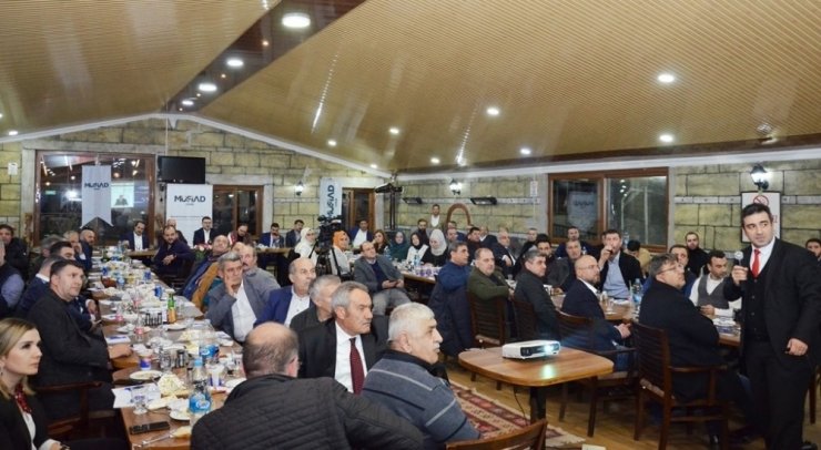 MÜSİAD İzmir’de SENYAP Yatırım Ortaklığı ve GABORAS Gayrimenkul Borsası tanıtımı