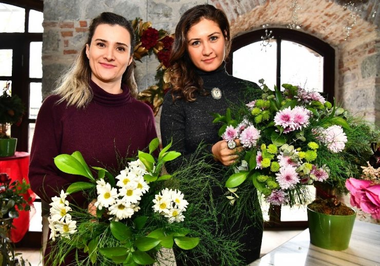 Çiçekçilik kursunun ünü İzmir sınırlarını aştı