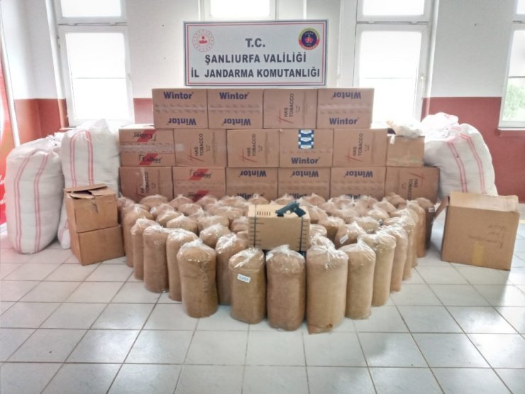 Şanlıurfa’da kaçakçılık operasyonu: 4 gözaltı