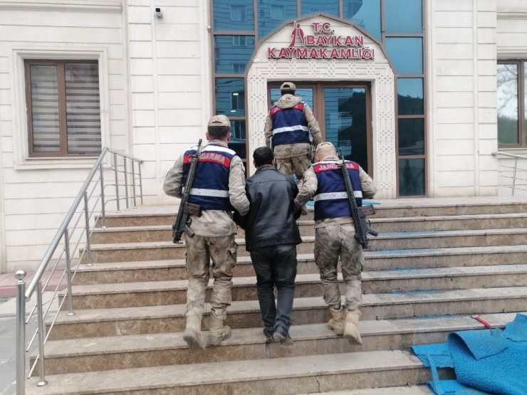 Siirt’te 10 yıl hapis cezası bulunan şahıs yakalandı