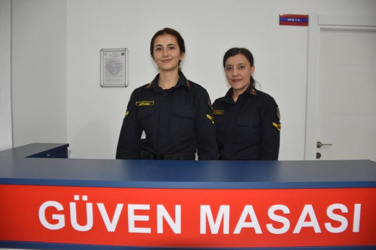 Yahşihan'da jandarmadan "Güven Masası" uygulaması