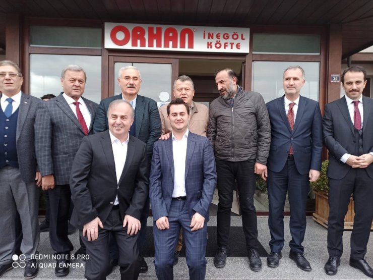 Yargıtay başkanı İnegöl’de köfte molası verdi