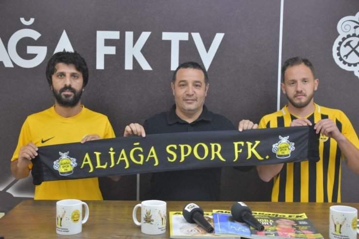 Aliağaspor FK’dan defansa iki takviye