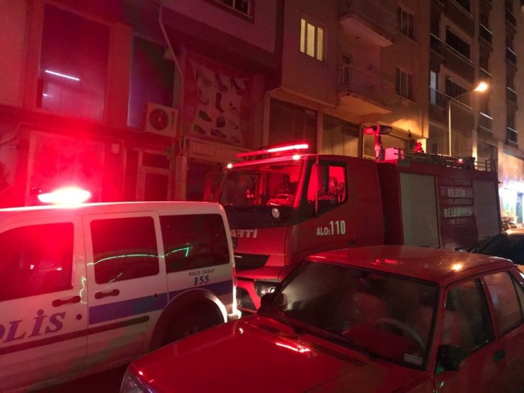 Bilecik’te depo yangını