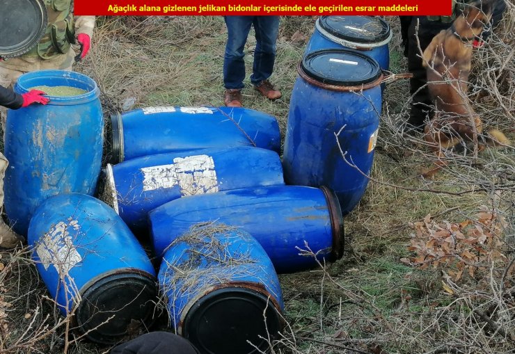 Diyarbakır'da 2 ton 80 kilogram esrar ele geçirildi
