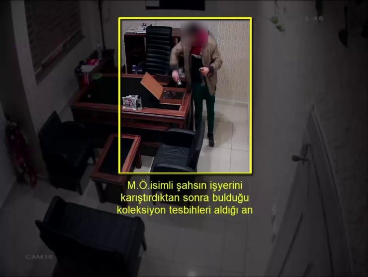 Hastane ve özel eğitim kurumlarına dadanan hırsız yakalandı