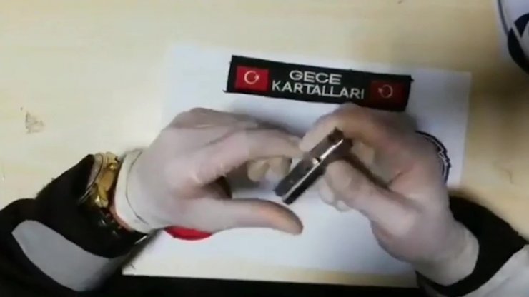 Pendik’te ele geçirilen tek atımlık suikast silahı şaşkına çevirdi