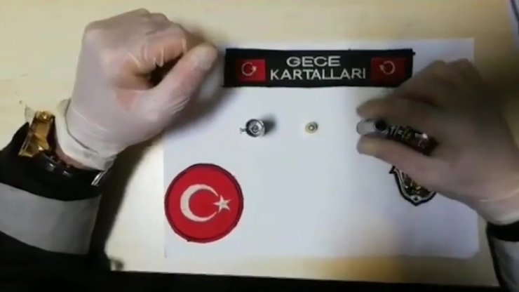Pendik’te ele geçirilen tek atımlık suikast silahı şaşkına çevirdi
