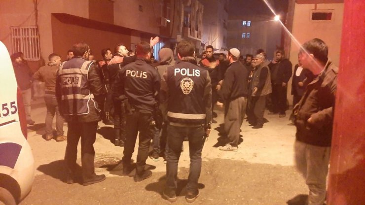 Komşular arasında yumruklu kavga