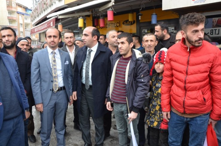 AK Parti’li Demir’e görkemli karşılama