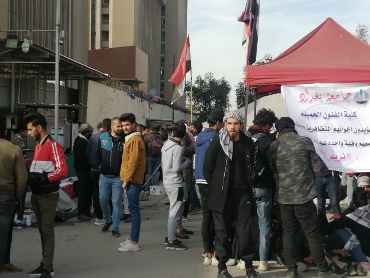 Irak’taki protestolarda yaralı sayısı 59’a yükseldi