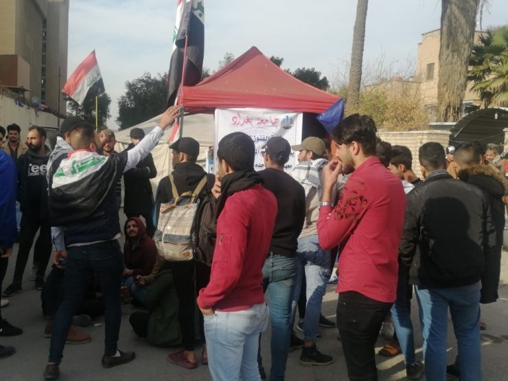 Irak’taki protestolarda yaralı sayısı 59’a yükseldi
